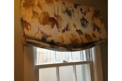 Custom Roman Shades