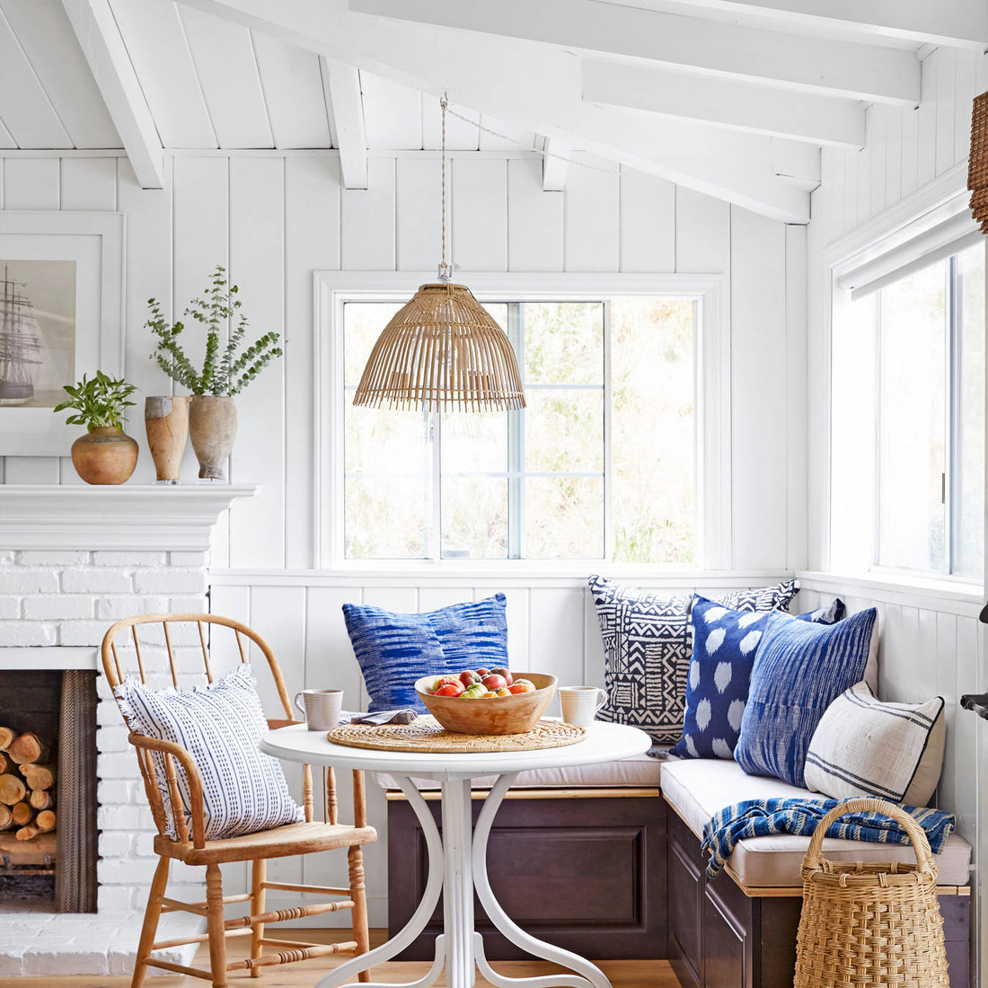 Beach Style Dining Room