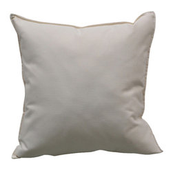 Outdoor Scatter Cushions Large Canvas Natural - Outdoor Cushions And Pillows