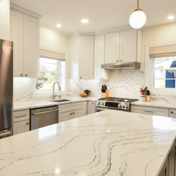 Transitional Kitchen Design Fredericksburg, VA