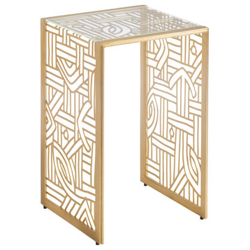 Redford Metal Accent Table