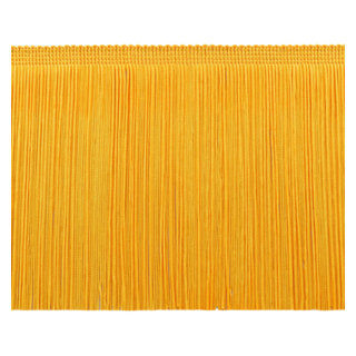 DecoPro Frangia Chainette CF06 Colore Lilla (Viola Chiaro) - Rotolo Da 12,5 Metri, Altezza 15,2 Cm, Filato Poliestere, Per Decorazioni, Abbigliamento, Costumi, Tende, Fai Da Te