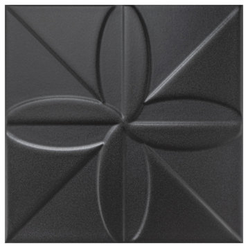 Triplex Fronteira Black Ceramic Wall Tile