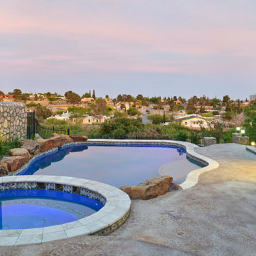 Hillside Backyard Renovation El Paso