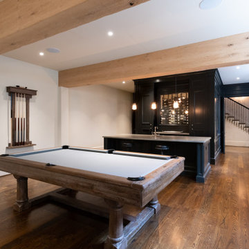 75 Exposed Beam Basement - June, 2025