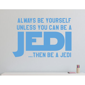 Be a Jedi Wall Decal, 22", Forest Green
