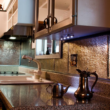 Tin Backsplash - Kitchen Backsplashes