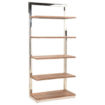 Brownstone 2.0 and Stainless Steel Etagere