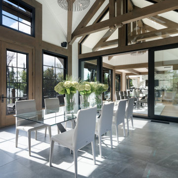 Timber frame - St-Donat