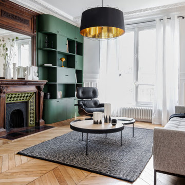 Transformation d'un appartement haussmannien de 120m²