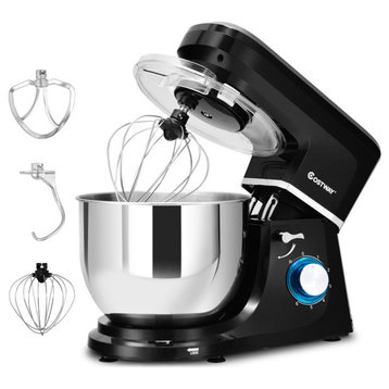 Costway Electric Food Stand Mixer 6 Speed 7.5Qt 660W Tilt-Head Stainless Bowl
