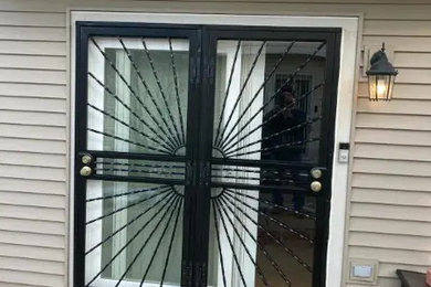 Patio Security Storm Door for Sliding Patio Door