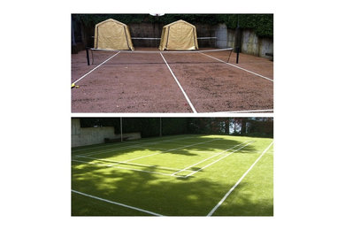 Bowen Island Tennis court