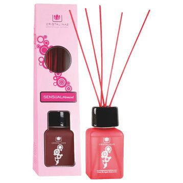 Cristalinas Reed Diffusers Scented Air Freshener 170 ml, Sensual Moment