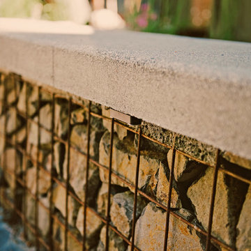 Gabion Bench Lights