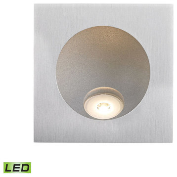 Thomas Zone LED Step Light, Aluminum/Opal White Diffuser - WSL6210-10-98