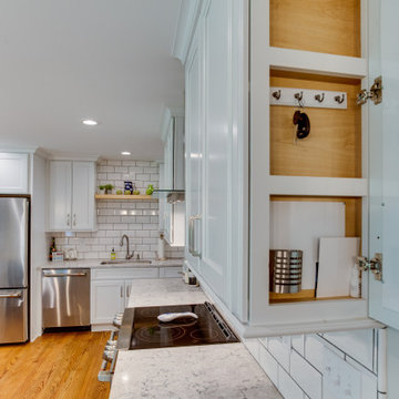 Transitional Two-Finish Kitchen Design Annapolis, MD