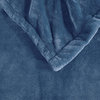 Beautyrest Heated Plush Blanket, Sapphire Blue