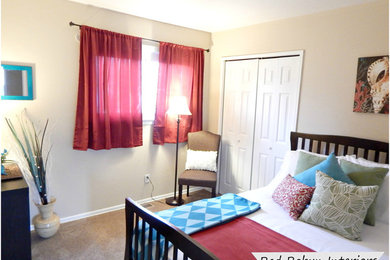 Example of a bedroom design in New York