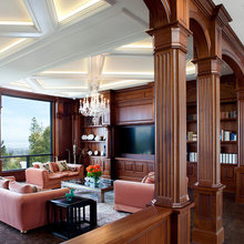 wood living room