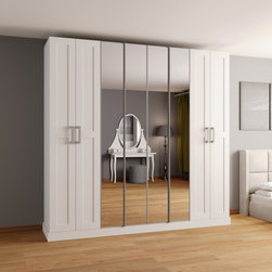 Wardrobe 95&Prime; In-stock - Armoires And Wardrobes