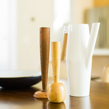 Midcentury Modern Dining Room Table Styling