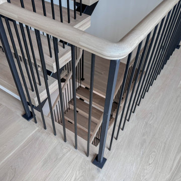 Project #122 | Freestanding Steel & Wood Staircase