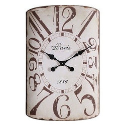 METAL "PARIS" WALL CLOCK - Products