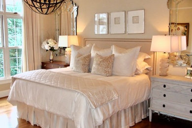 Inspiration for a transitional bedroom remodel in Other