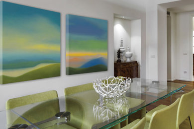 Paintings in Dining Room