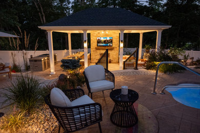 Patio - traditional patio idea in New York