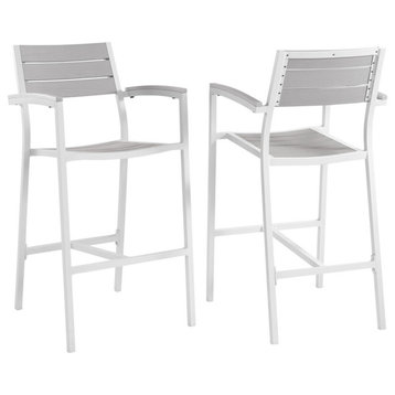 Maine Bar Stools Outdoor Patio, Set of 2
This
