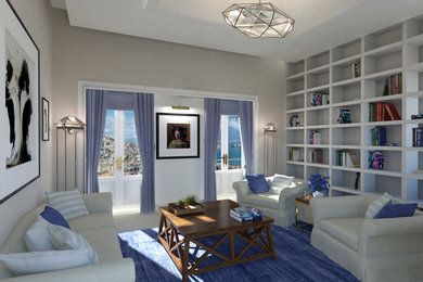 Home design - contemporary home design idea in Naples