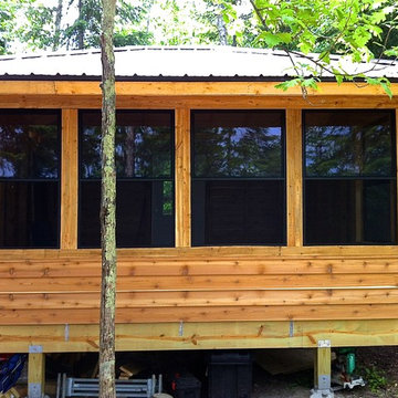 Lake Property Timber framed Gazebo