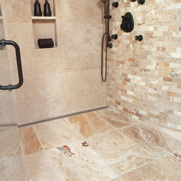LUXE Square Pattern Linear Drain