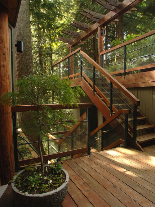 Outdoor Stair Railing Home Design Ideas, Pictures, Remodel ...