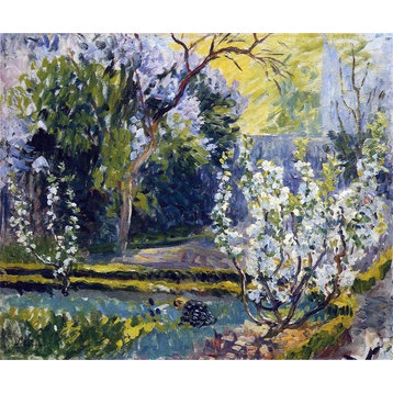 Henri Lebasque The Garden in Spring, 20"x25" Wall Decal Print