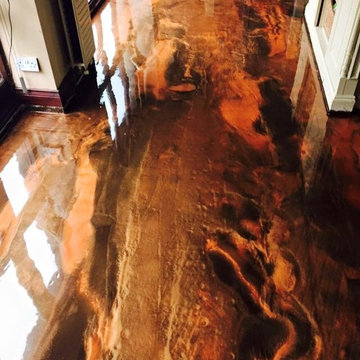 Seamless Designer Epoxy Resin Floor