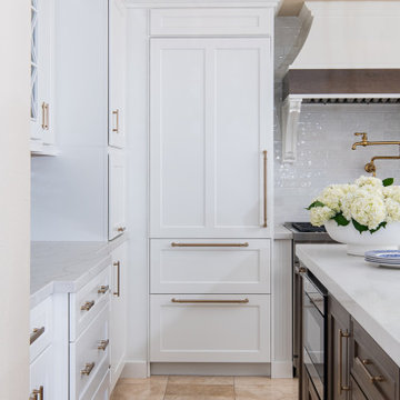 Custom fridge and freezer