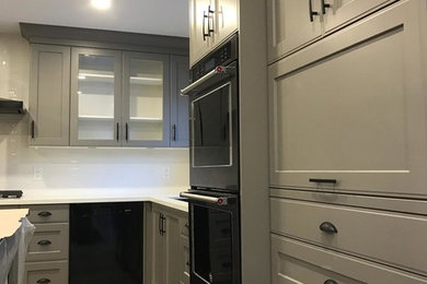 Example of a transitional kitchen design in Other