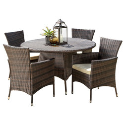 Tropical Outdoor Dining Sets by GDFStudio
