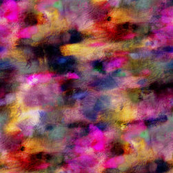 Textile Graffiti - Wallpaper