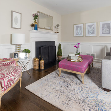 Transitional Living Room