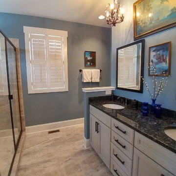 Master Bath--The SEAGULL COTTAGE at THE COTTAGES AT OCEAN ISLE BEACH