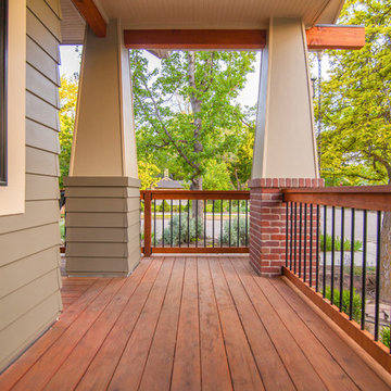 Bohn Front Porch Redwood Deck