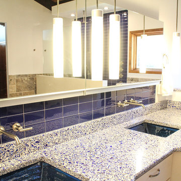 Double Zero Entry Shower, Spa-Like Bathroom Remodel