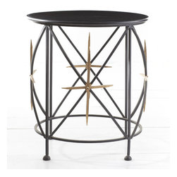 Mid-Century Starlight Table - Black - Side Tables And End Tables