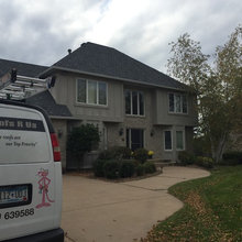 Our work on a recent customers home