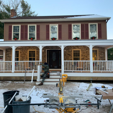 Covered Front Porch Addition