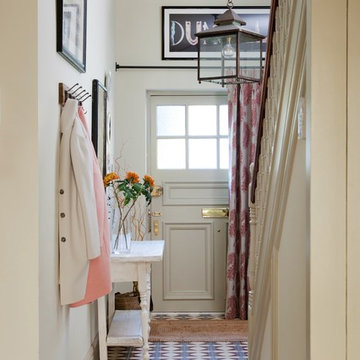 An impressive entry hall